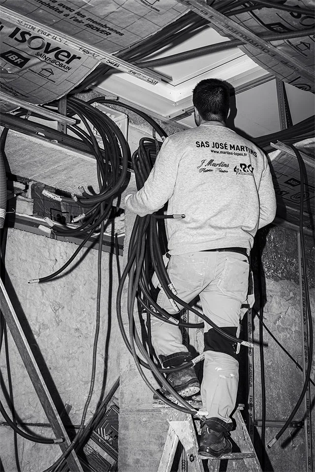 Rénovation électrique dans une bâtisse ancienne avec électricien qualifié